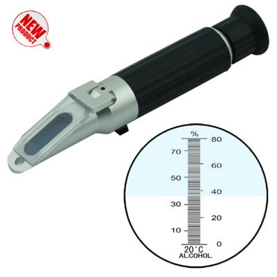 China Battery/Antifreeze/Cleaning Fluid Hand-held refractometers RHW-80 for sale