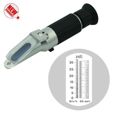 China Beer brewing Hand-held refractometers RHB-32SGATC for sale