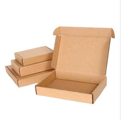 China Recycled Materials Customized Corrugated Flat Aircraft Kraft Paper Box With Epe Foam Cushion for sale