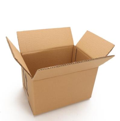 China Recycled Materials Customized Foldable Recycled Craft Paper Boxes Carton Large Moving Cardboard With Epe Foam Cushion for sale