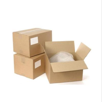 China Recycled Materials Custom Printed Corrugated Eco - Friendly Foldable Shipping Carton Brown Boxes With Epe Foam Cushion for sale