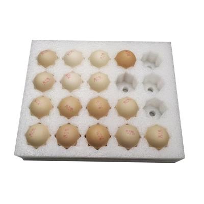 China Cushioning Eco Friendly Shockproof Insert Tray Packaging For Eggs Factory Price Epe Foam Protector for sale