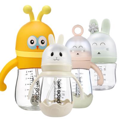 China BPA Free Custom Design Mamadeira Babies Milk Food Grade Products Feeding Supplie Baby Feeding Glass Bottles for sale