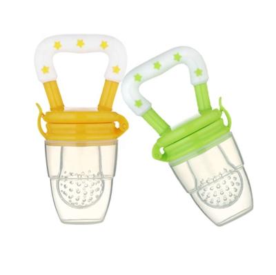 China High Quality Baby Food BPA Free Conductor Silicone Baby Fruit Feeding Nipple for sale