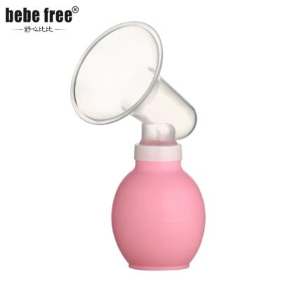 China BPA Free Portable High Quality Silicone Milk Baby Manual Breast Pump for sale