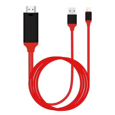 Chine Plein long câble de la grande vitesse HDMI de HD 1080p pour l'iPhone 5 5S 6 6S plus 7 7 ZXUMB plus à vendre