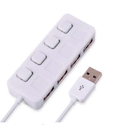 China Aluminum Wireless Multi Powered USB 2.0 Hub Quick Charge White ABS Plastic for sale