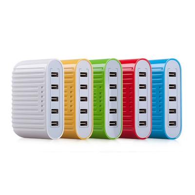 China Multifunction 5 Port Multi Wall USB Charger Fast Charging 5V 8A For IPhone Andriod for sale