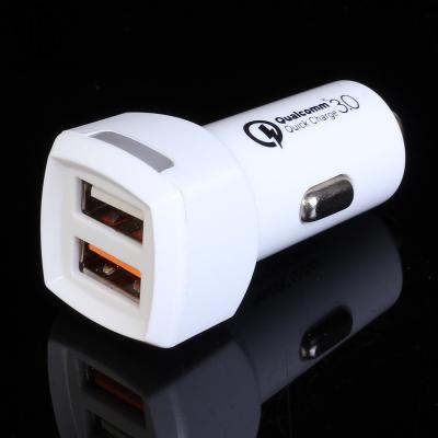 China 12 Volt Twin Mobile Phone Car Charger , High Performance Car Cellphone Charger for sale