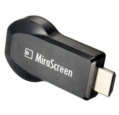 China Mirascreen Mini Miracast Hdmi Adapter , HDTV Wireless Screen Mirroring Black for sale