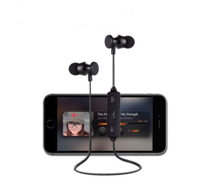 China Wireless Sports Mobile Bluetooth Headset Mic Waterproof Stere Earbuds For Smart Phone for sale