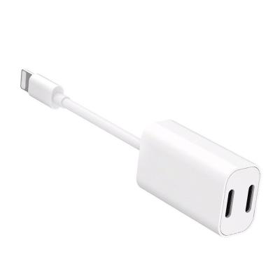 China Nieuwe aankomstaudio en de adapter van de splitserskabel voor iphone 8/X Te koop