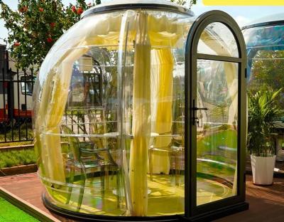 China Fashion Bubble Glass Dome House Event Party Tent Pc Dome Hotel Polycarbonate Dome Tent for sale