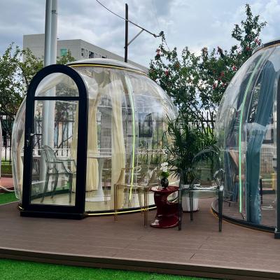 China Outdoor Inflatable Bubble Camping Hotel Tent House Dome House Prefabricated Cabin House for sale