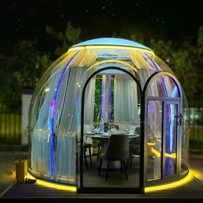 China Hot-Selling Fashionable Design PC Bubble House For Hotel Dome Tent Modular Prefab Dome house for sale