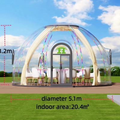 China Fashion Design Bubble Dome House Event Party Tent Pc Dome Hotel Polycarbonate Dome Tent for sale