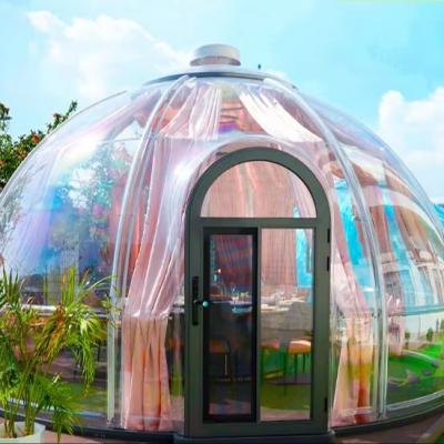 China Nieuwe Hot Selling Restaurant Huis Transparante PC Prefab Glamping Bubble Dome Huizen Tent Te koop