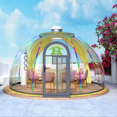 China Luxe Tuinhuis Koepelhuis Doorzichtig Bubbelhuis Polycarbonaat Koepeltent Te koop