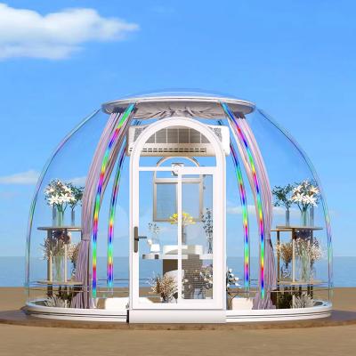 China Professionele Bubble Dome Kamerhuis Prefab Dome Stijl Huis voor Hotel Garden Restaurant Te koop