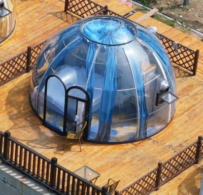 China Outdoor Glamping House Transparent Pc Professional Inflatable Bubble Dome Room Tent for sale