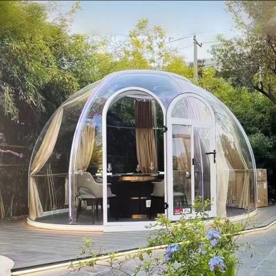 China PC Standing Garden Room Four Season Glass Bubble Houses for Hotel Business Trips for sale