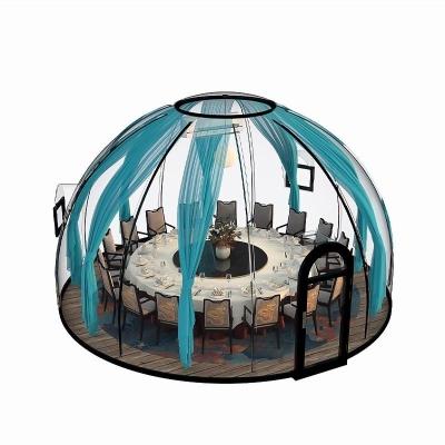 China Scenic Private  Dining Bubble Tent Waterproof Hotel Bubble Tents for sale