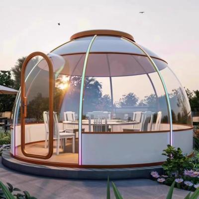 China 360-degree Panoramic Transparent Outdoor Star Room PC Hotel Bubble Tent for Outdoor Homestay Sun Room for sale