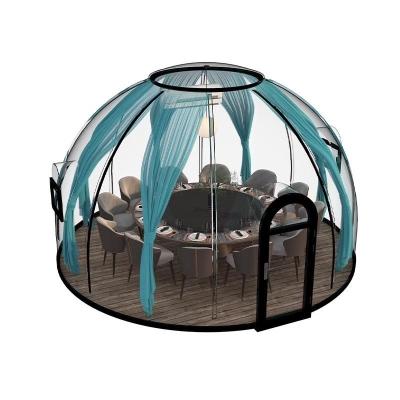 China Camping camping leisure  people outdoor star room Tourist camping area star bubble house for sale