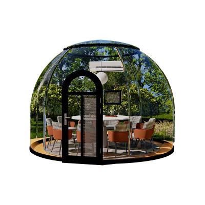 China Spherical Homestay Hotel Outdoor Courtyard Terrace Large Tent Sunroom Holiday Leisure for sale