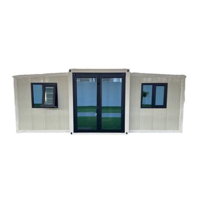 China Container House Double Wing Expansion Box 20 40 Feet Customizable Mobile Home With Foldable Kitchen And Bathroom for sale