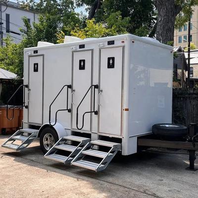 China Steel Structure Mobile Toilet Designed for Scenic Spots and Environmental Protection for sale