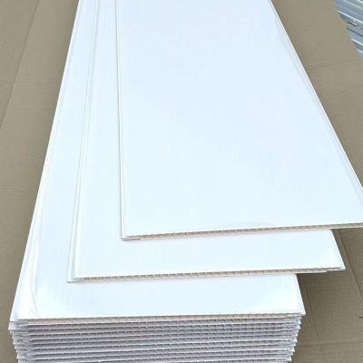 China Contemporary Design PVC Plastic Ceiling Buckle Plate For Rural Ceiling Installation for sale