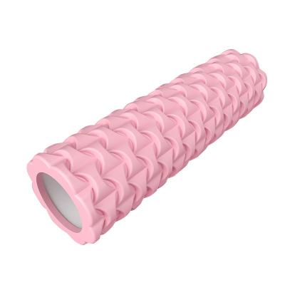 China Yoga Aid EVA Foam Roller Mace Yoga Spine Fitness Massager Muscle Foam Roller for sale