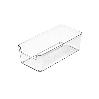 China Plastic Transparent Storage Drawer Organizer Built-in Household Kitchen Compartment Organizer Box(m) for sale