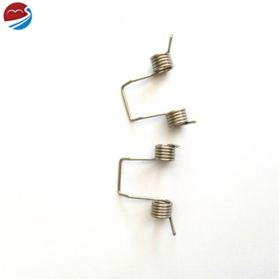 China Custom Double Coil Torsion Stainless Steel Torsion Spring For Toys , Furniture for sale