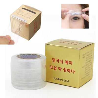 China Tattoo Shops Microblading Plastic Wrap Tatoo Accessories Permanent Makeup Film Eyebrow for sale