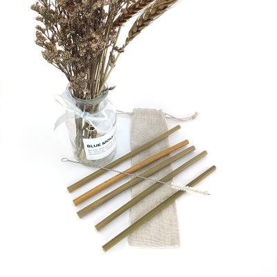 China Wholesale Eco-Friendly Reusable Organic Eco-Friendly Drinking Straws Eco-Friendly Quality Natural Bamboo Straw for sale