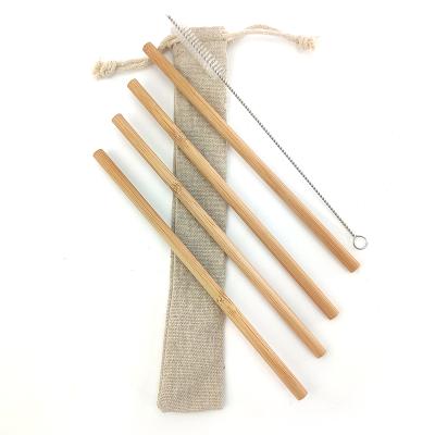 China 4 PCS Straw Bag Reusable Straw Brush Eco-Friendly Sustainable Cocktail Wedding Decoration Bar Accessories for sale