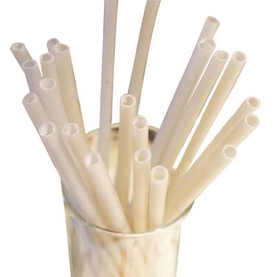 China Disposable Eco-Friendly Biodegradable Bamboo Straw Organic Bamboo Straw Rice Drinking Straw for sale