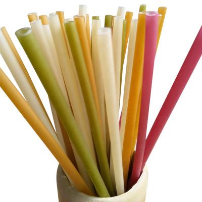 China Sustainable High Quality Eco-friendly Disposable Straw Straw Biodegradable Manufacturer Wholesale Rice Drinking for sale