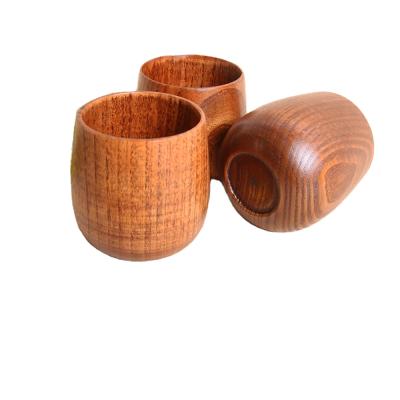 China New Style Reusable 100% Natural Reusable Wholesale Bamboo Wooden Eco Friendly Coffee Mugs Drink Cup for sale