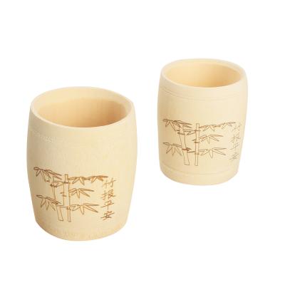 China Sustainable Drinking Cup Eco Friendly Bamboo Hot Sale Reusable Bamboo Fiber Cup for sale