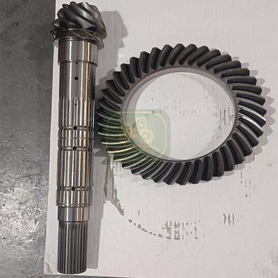 China Front Axle Transmission Parts 9/41 T A190330 Bevel Gear For Backhoe Loader for sale