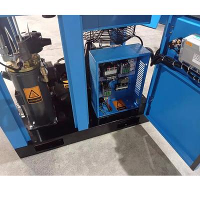 China Factory Lubricated Price Nice 10 Hp Power Frequency Industrial Compressors Screw Air Compressor Low Noise for sale