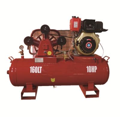 China Best Lubricated Selling W3090D Portable Air Compressor Diesel Engine Drilling Air Compressor for sale