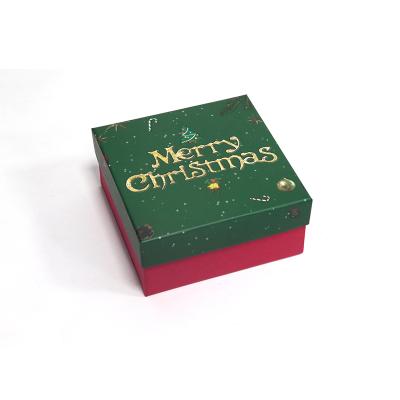 China Heaven and Earth Recyclable Custom Cover Cardboard Christmas Gift Box for sale