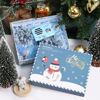 China Recyclable Logo Christmas Custom Box Cosmetic Gift Packaging Box Printed Cardboard Paper for sale