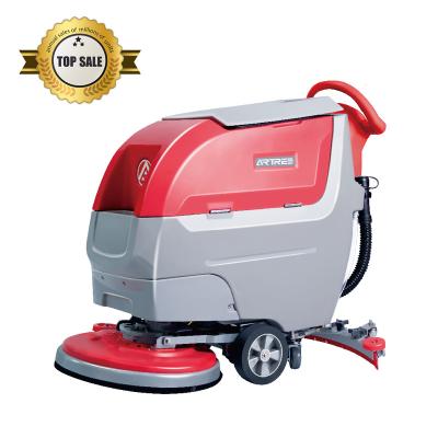 China ARTRED Hotels Factory Professional Industrial Dry Cleaning Floor Scrubber Machine for sale