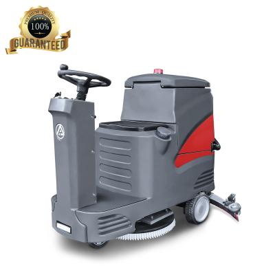 China Industrial Automatic Industrial Floor Scrubber Hotels Battery Cleaning Machine For Sale for sale