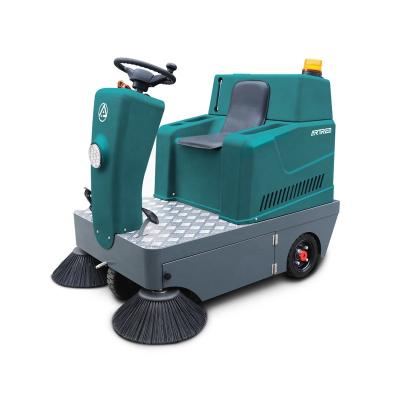 China S1150 Hotels Road Warehouse Floor Dust Cleaning Machine Electric Automatic Driving Sweeper for sale